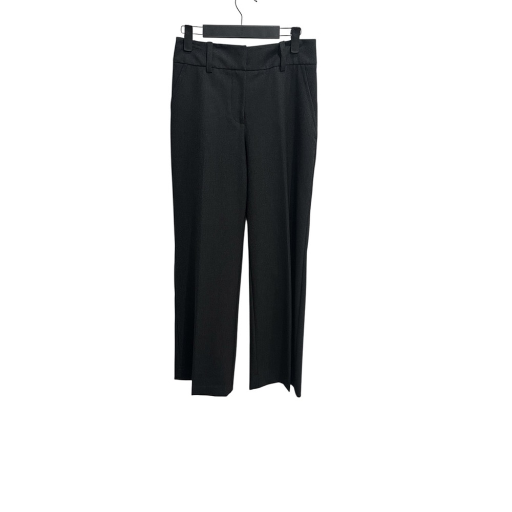 NWOT Vintage Trina Turk dark gray wide leg office career classic pants slacks 0